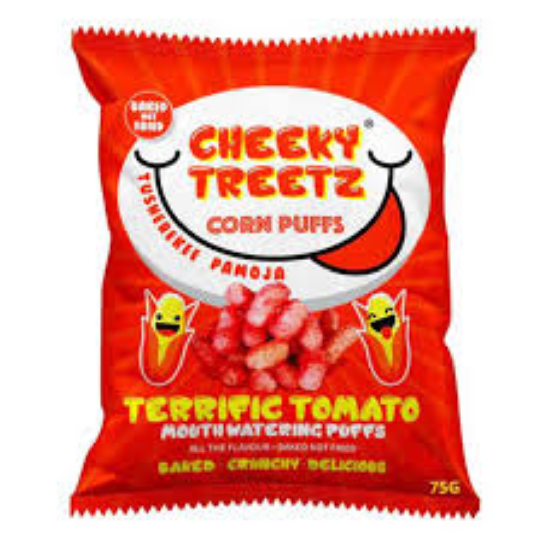 CHEEKY TREETZ TOMATO PUFF 75G